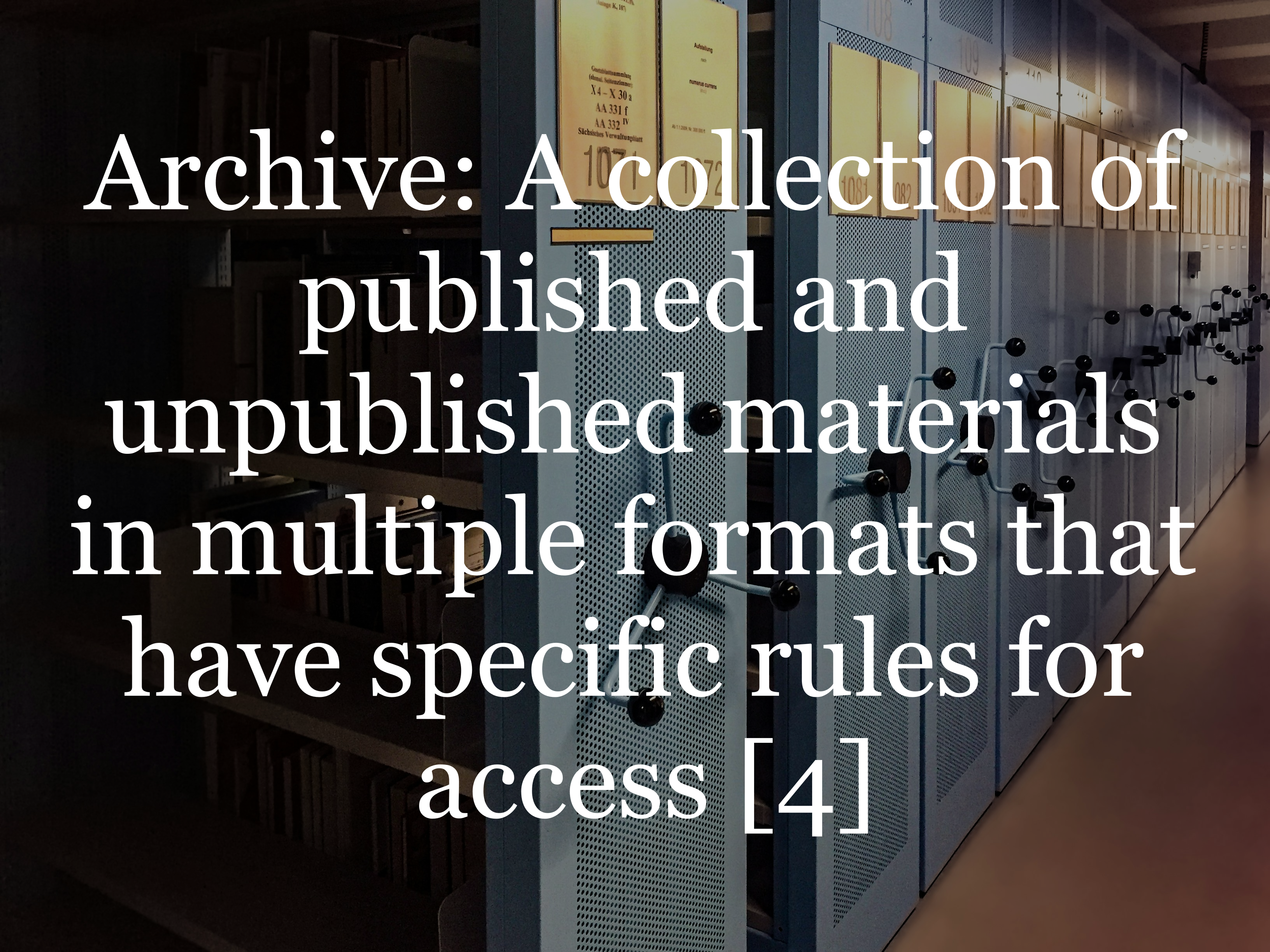 Archive Definition