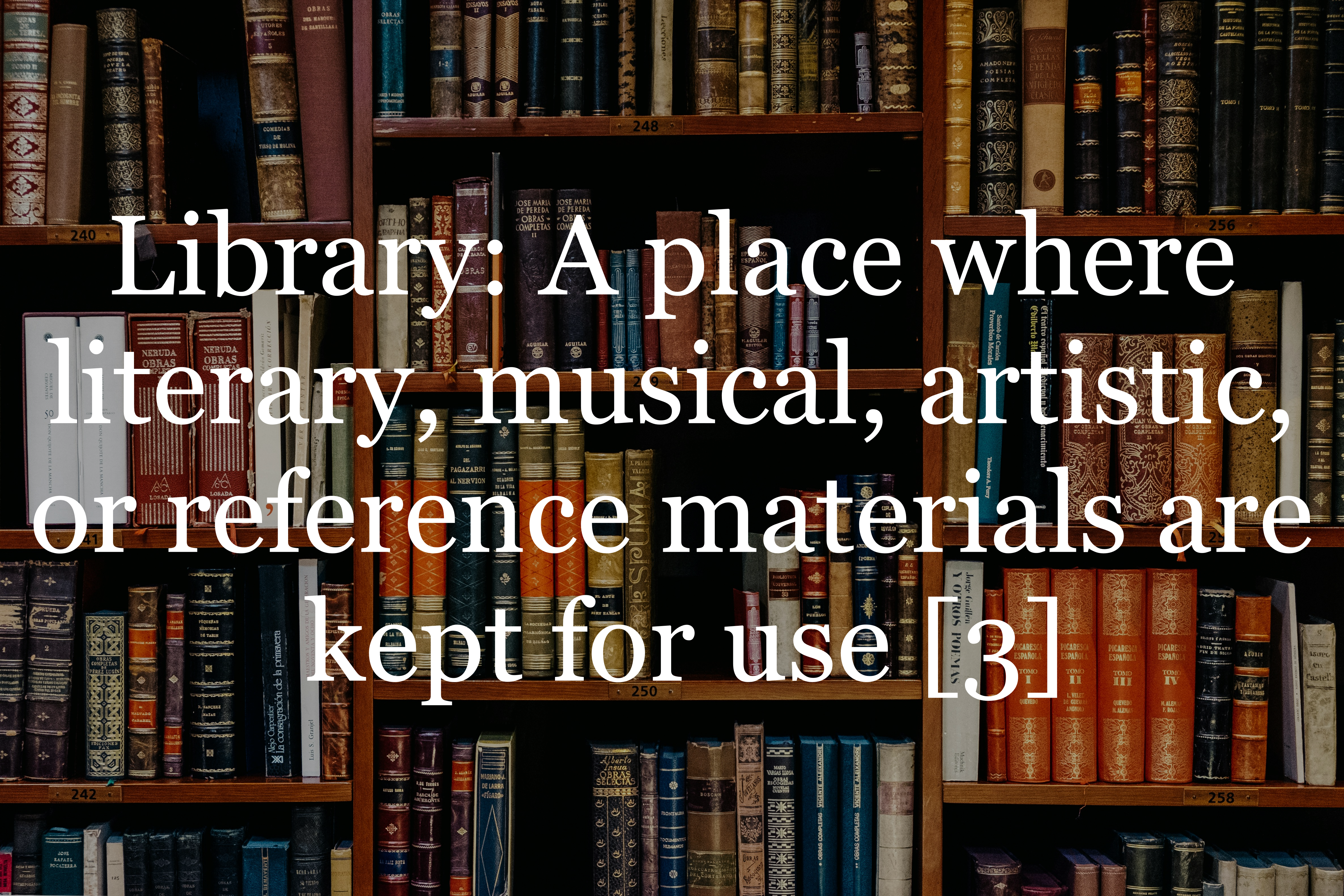 Library Definition